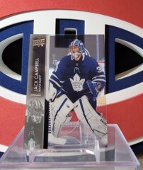 Jack Campbell 2021-22 - Base Clear Cut #167 Upper Deck Serie 1